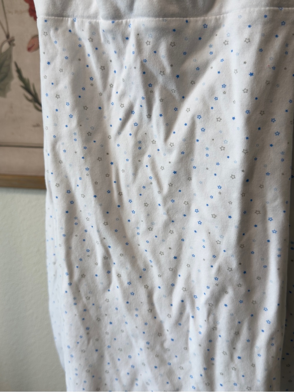 Nested Bean Zen Sack Classic Baby Sleep Sack Blue Stars Medium 6-15M - Picture 3 of 10